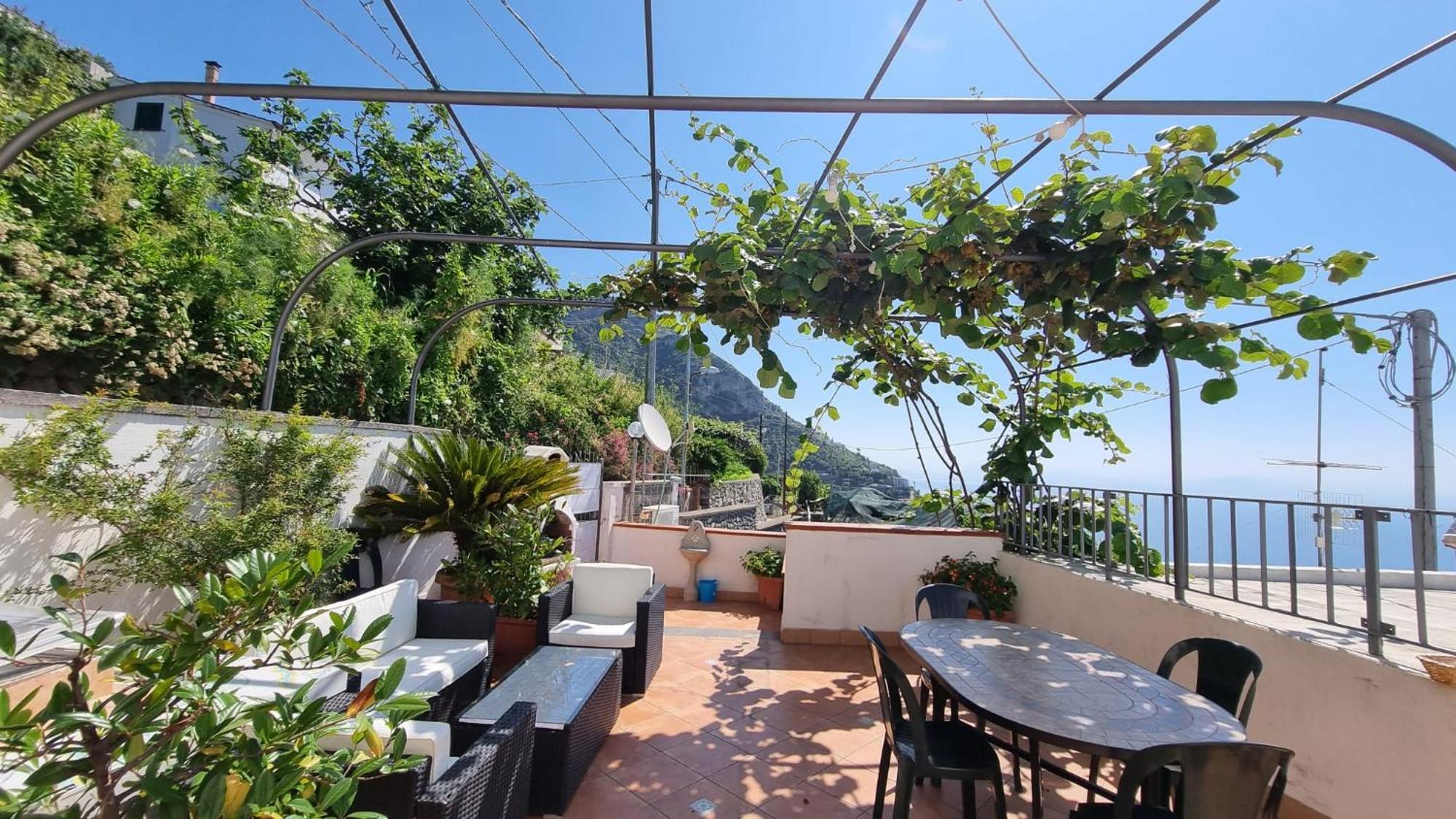 Il Rifugio Di Ela Villa Furore Bagian luar foto